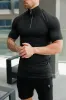 FS SS Black Half Zip Gym Top - FSH1311 sold by Father Sons