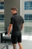 FS SS Black Half Zip Gym Top - FSH1311 sold by Father Sons