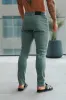 Father Sons Ultra Stretch Green Relaxed Jeans - FSJEAN017 sold by Father Sons