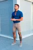 Father Sons Ultra Stretch Beige Denim Shorts - FSJS002 sold by Father Sons