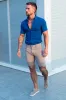 Father Sons Ultra Stretch Beige Denim Shorts - FSJS002 sold by Father Sons