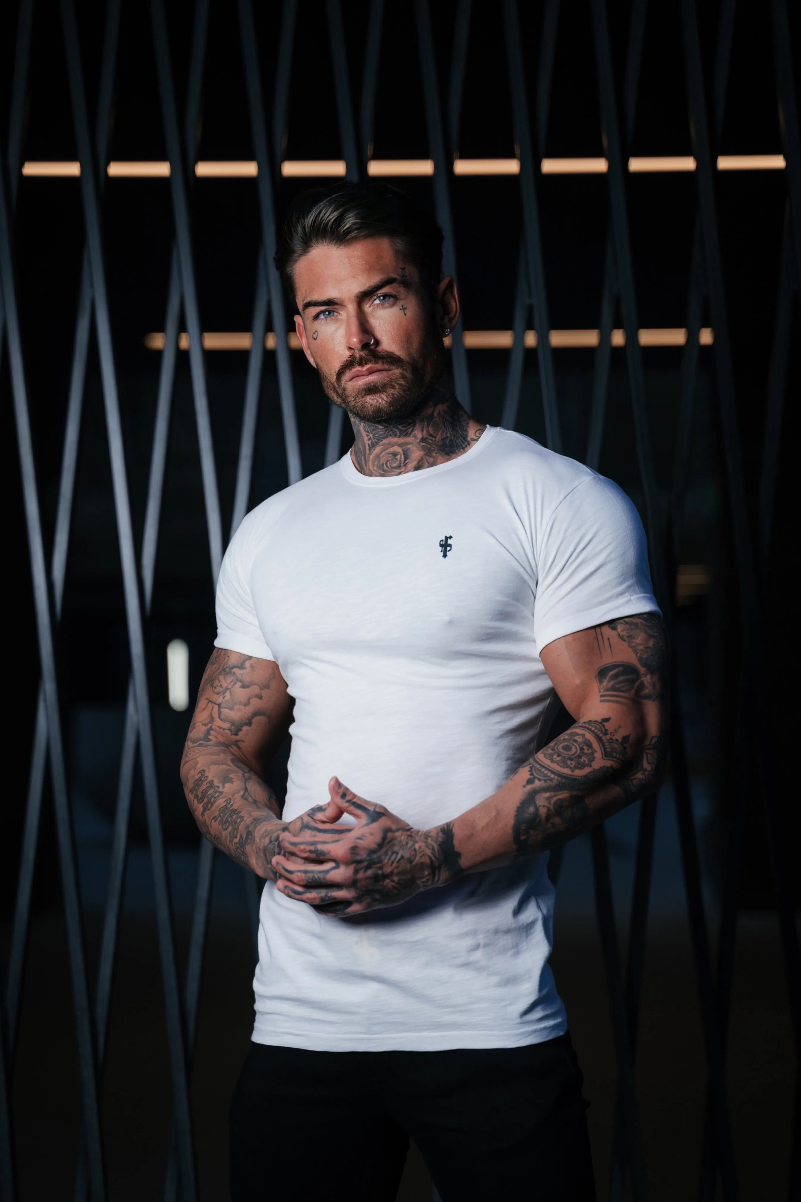 Father Sons White Slub Crew - FSH055 sold by Father Sons product image thumbnail 3