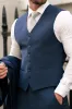 Father Sons Slim Formal Waistcoat Navy - FSW012 sold by Father Sons