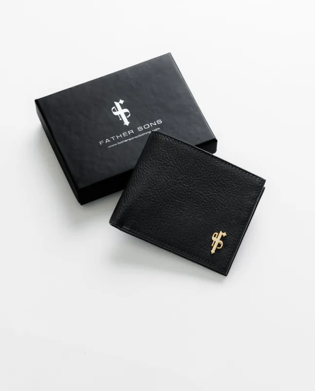 Father Sons Black / Gold Wallet - FSH1434 sold by Father Sons