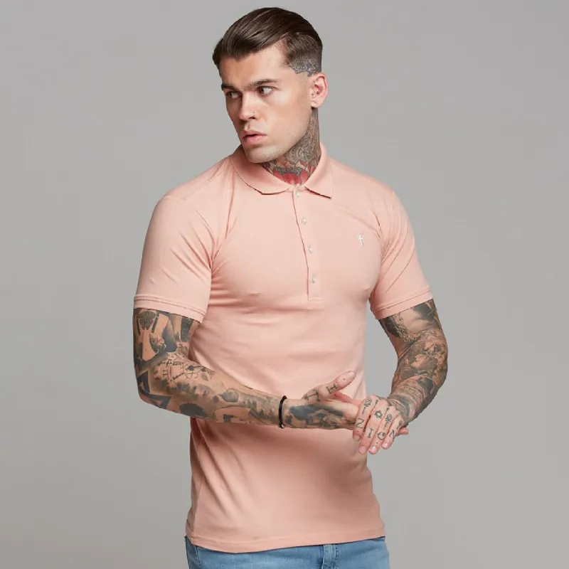 Classic Peach Polo Shirt - FSH244 sold by Father Sons