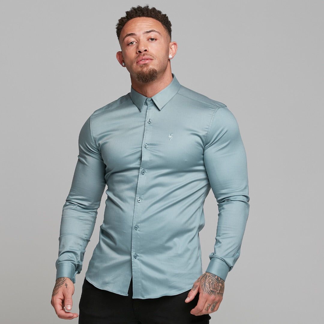 Father Sons Super Slim Luxe Ultra Stretch Slate Grey - FS539 sold by Father Sons product image thumbnail 5