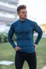 Father Sons Long sleeve Navy half zip gym top - FSM028 sold by Father Sons