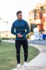 Father Sons Long sleeve Navy half zip gym top - FSM028 sold by Father Sons