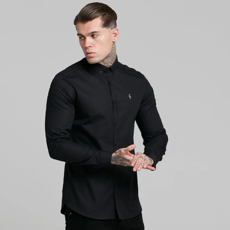 Father Sons Classic Black & Grey Long Sleeve - FS365 sold by Father Sons