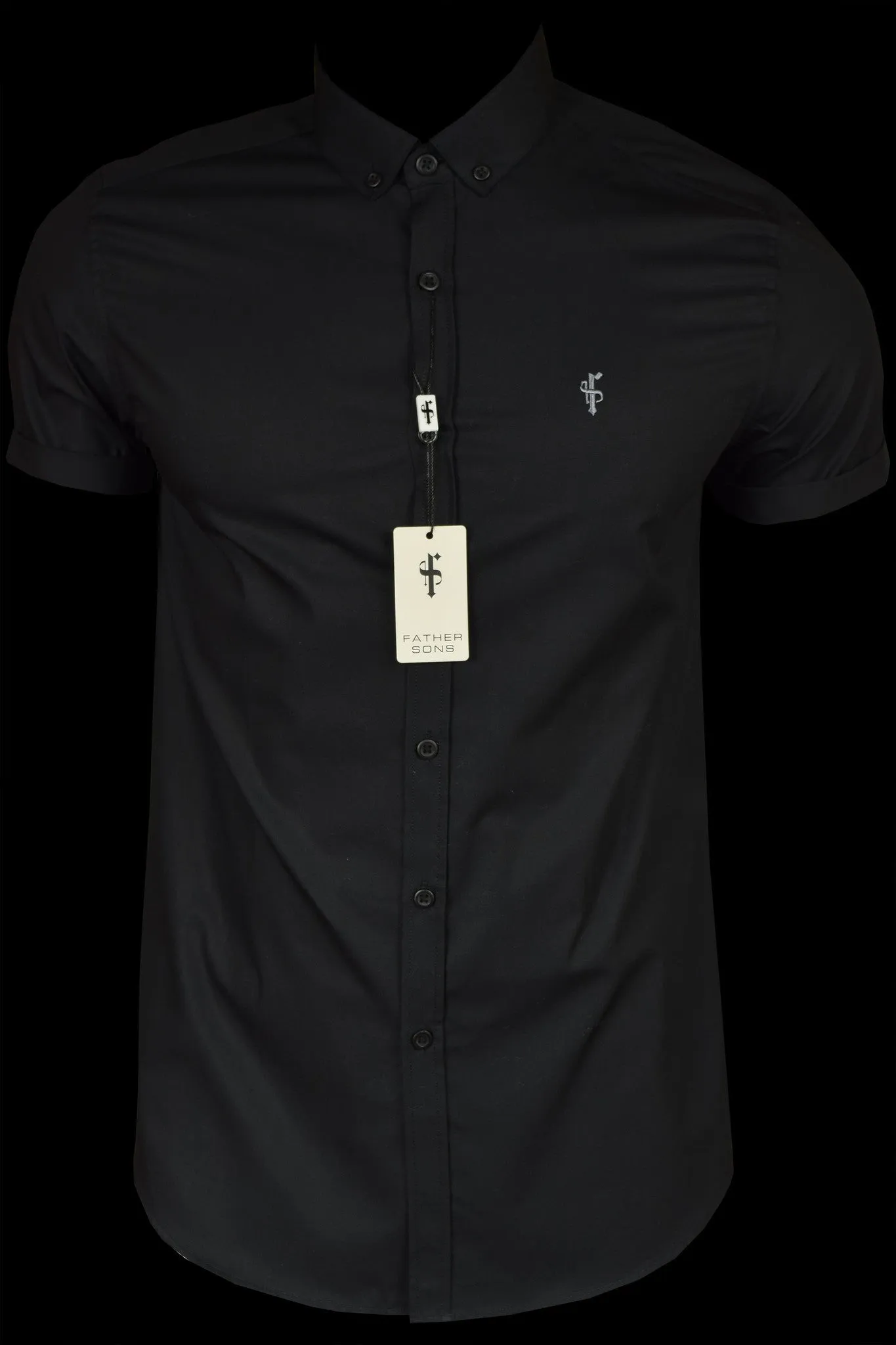 Father Sons Classic Black & Grey Short Sleeve - FS085 sold by Father Sons