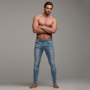 Father Sons Slim Stretch Light Blue Jeans - FSH128 sold by Father Sons