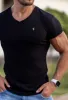 Father Sons Classic Black / Silver V Neck Ribbed Crew - FSH1124 sold by Father Sons
