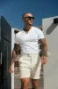 Father Sons Advanced V Neck Crew Short Sleeve White - FSH1011 sold by Father Sons