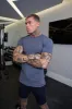 Father Sons Slate Grey Gym Crew - FSH680 sold by Father Sons