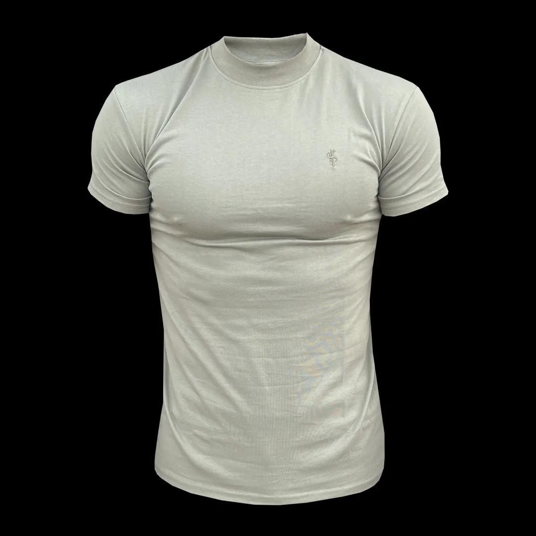 Father Sons Ribbed High Neck Crew Short Sleeve Olive - FSH1010 sold by Father Sons product image thumbnail 3