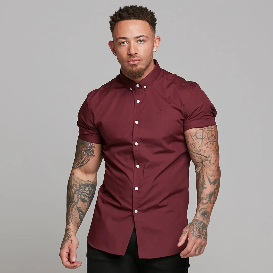 Father Sons Classic Burgundy Short Sleeve - FS138 (LAST CHANCE) sold by Father Sons product image thumbnail 4
