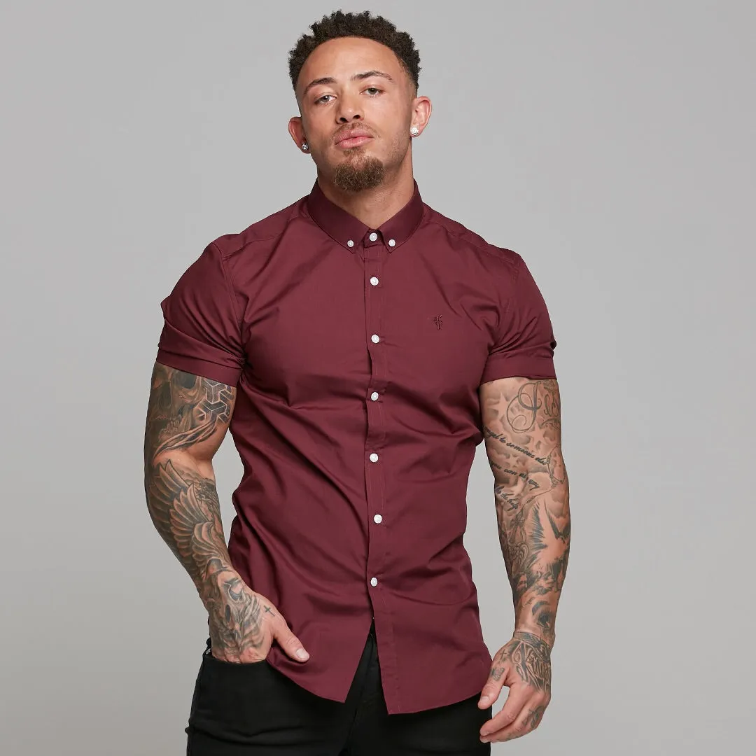 Father Sons Classic Burgundy Short Sleeve - FS138 (LAST CHANCE) sold by Father Sons product image thumbnail 3