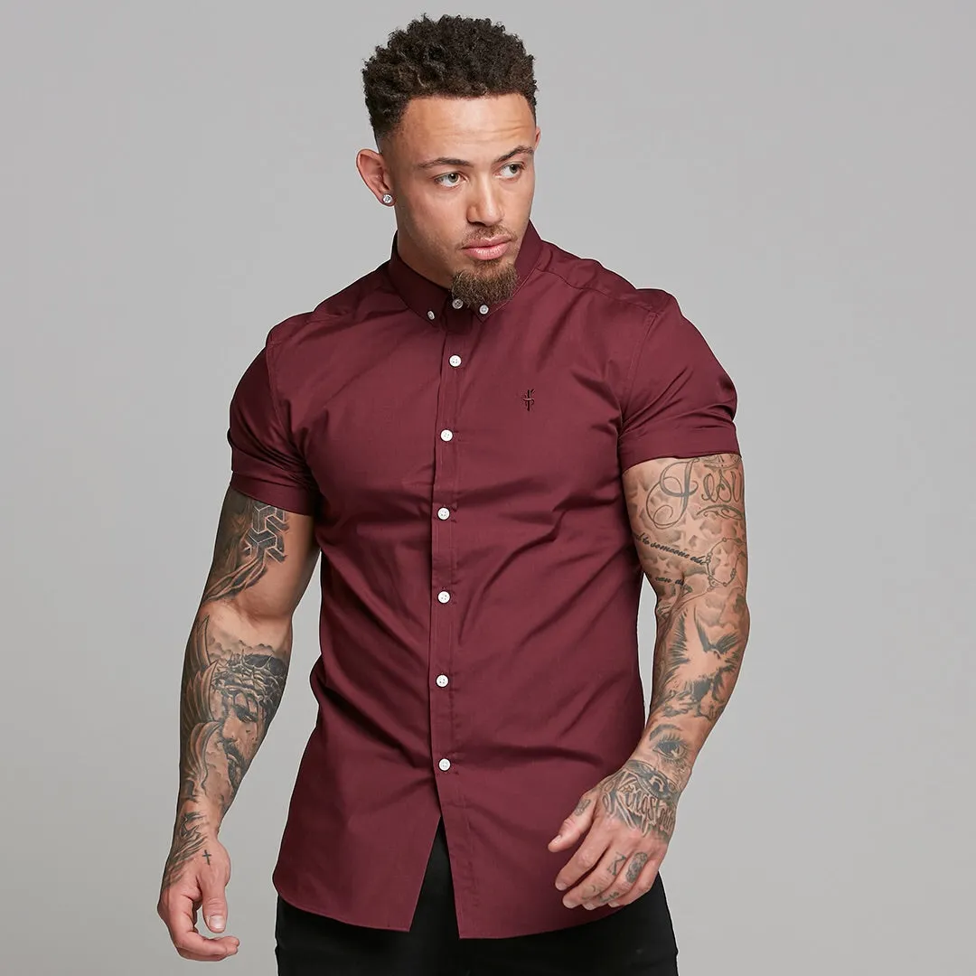 Father Sons Classic Burgundy Short Sleeve - FS138 (LAST CHANCE) sold by Father Sons product image thumbnail 2
