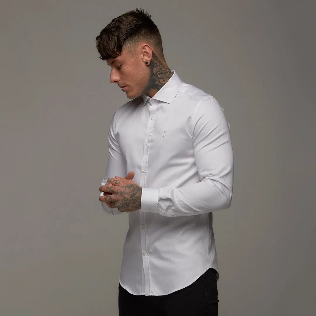 Father Sons Classic White Luxe Egyptian Cotton - FS194 sold by Father Sons product image thumbnail 2