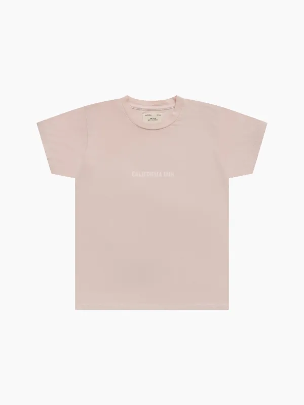 California Girl Tee - Canyon Pink made by California Incline