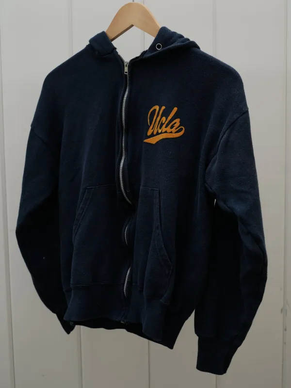 Vintage 70s UCLA Zip Up made by California Incline