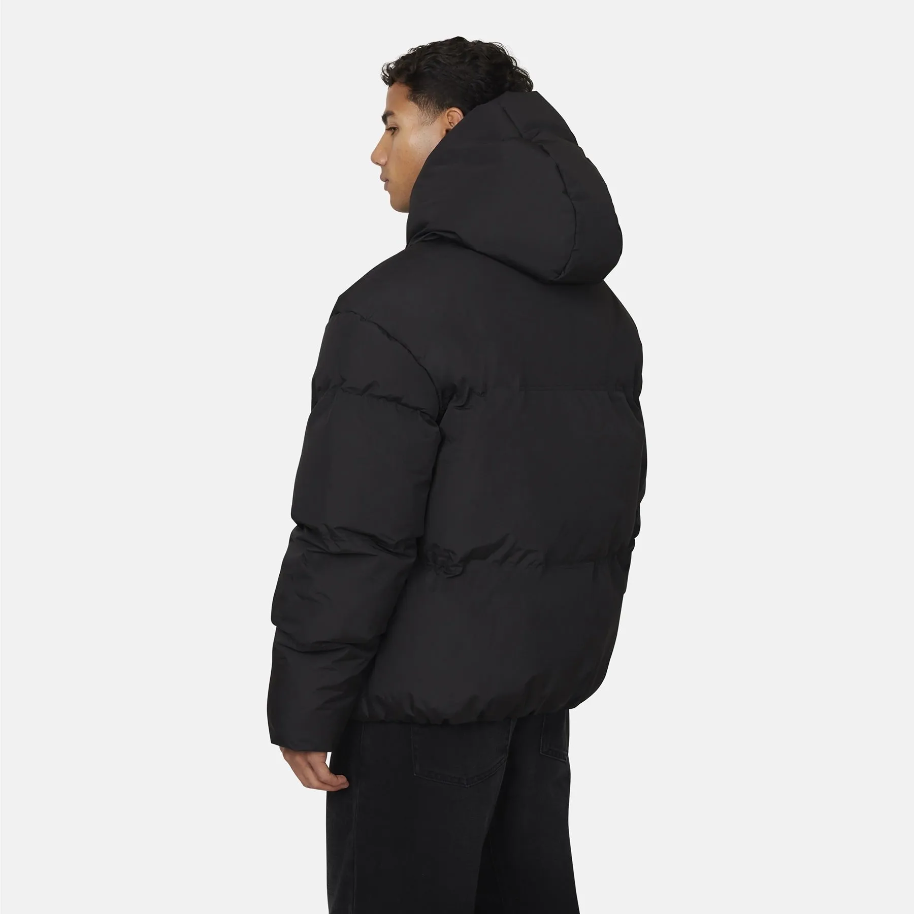 Arctic Matte Black Puffer Jacket sold by Good for Nothing product image thumbnail 4