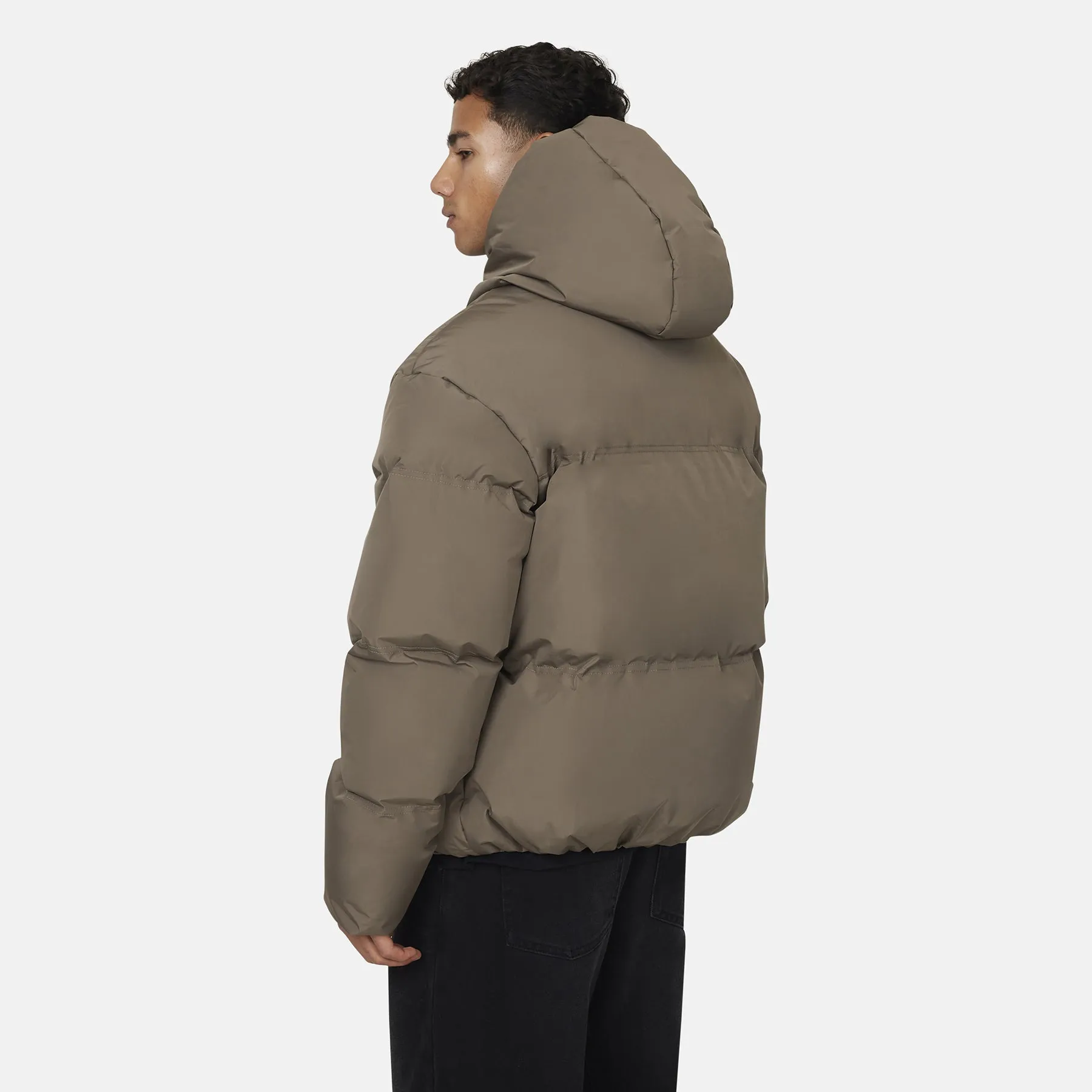 Arctic Matte Taupe Puffer Jacket sold by Good For Nothing Clothing product image thumbnail 3