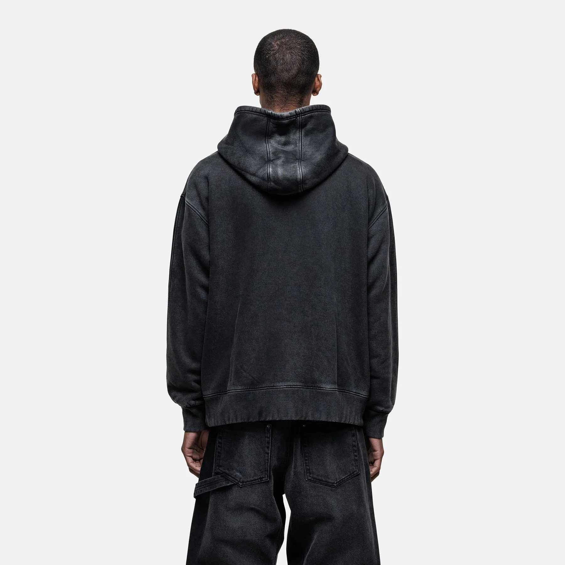 Vintage Black Wash Hoodie sold by Good for Nothing product image thumbnail 5
