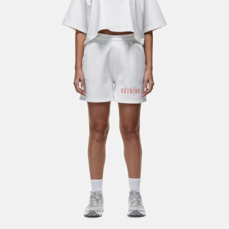 Washed Butterfly Off White Shorts sold by Good For Nothing Clothing