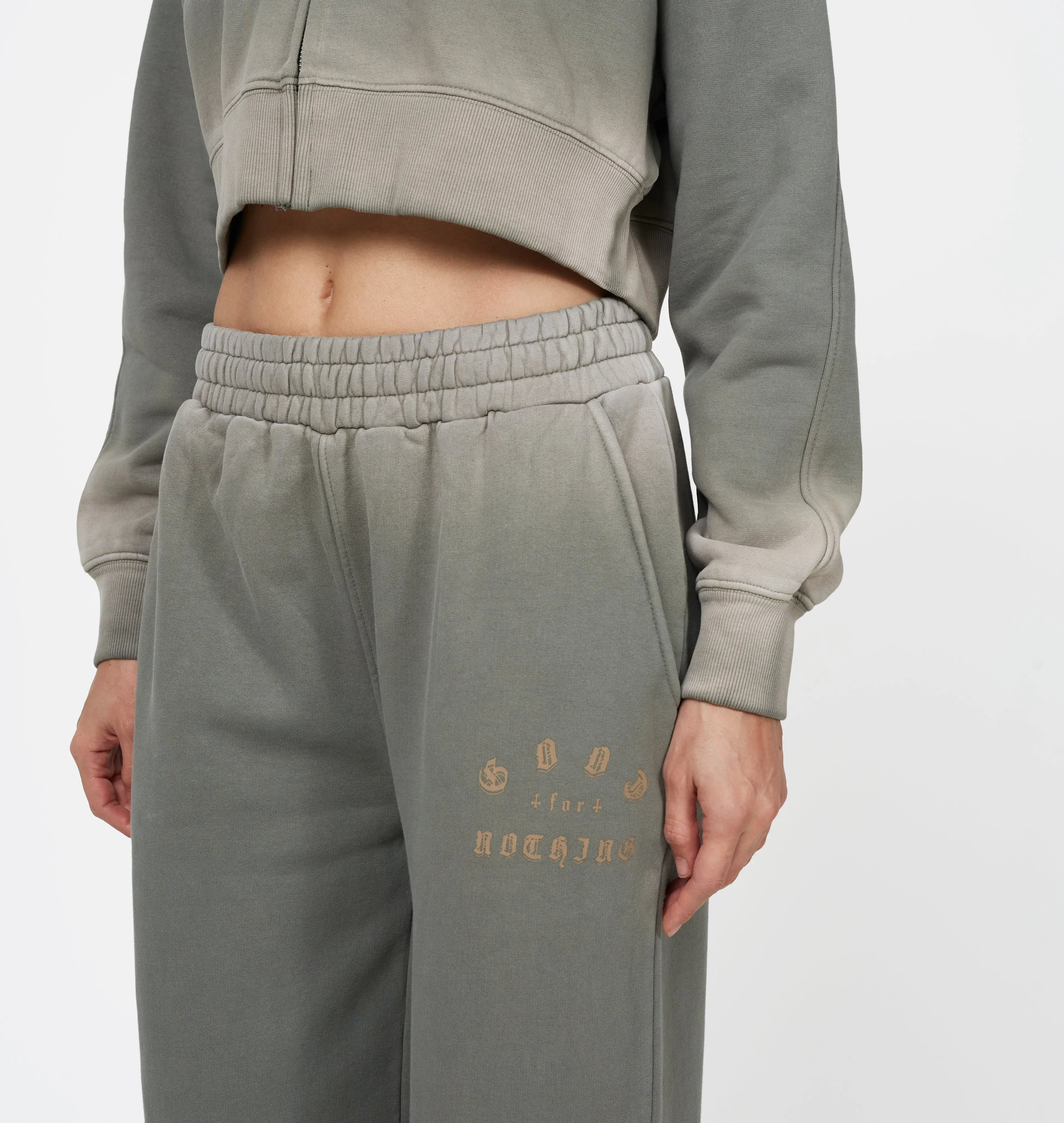 Sprayed Cali Green Baggy Jogger sold by Good For Nothing Clothing product image thumbnail 5