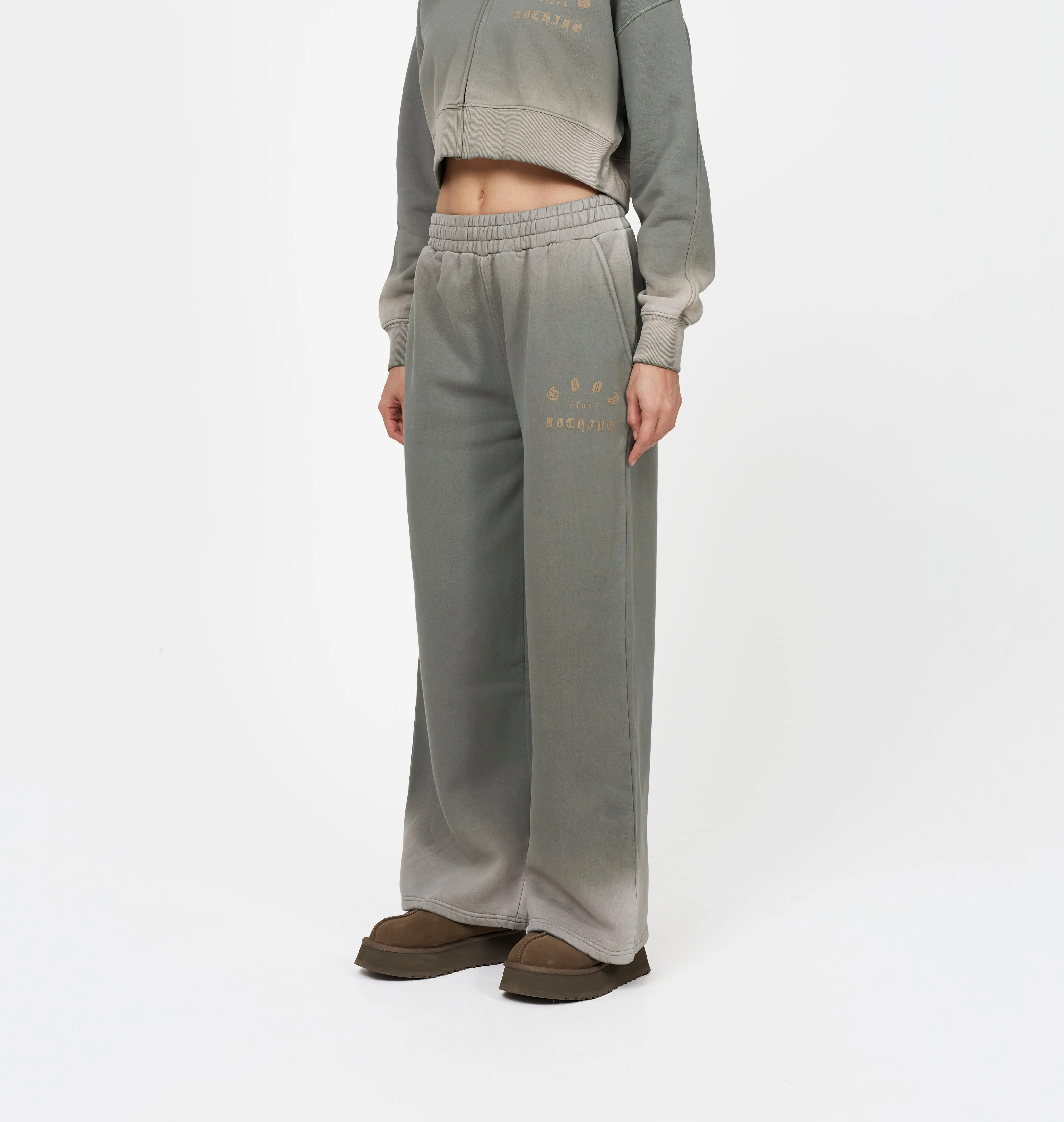 Sprayed Cali Green Baggy Jogger sold by Good For Nothing Clothing product image thumbnail 2