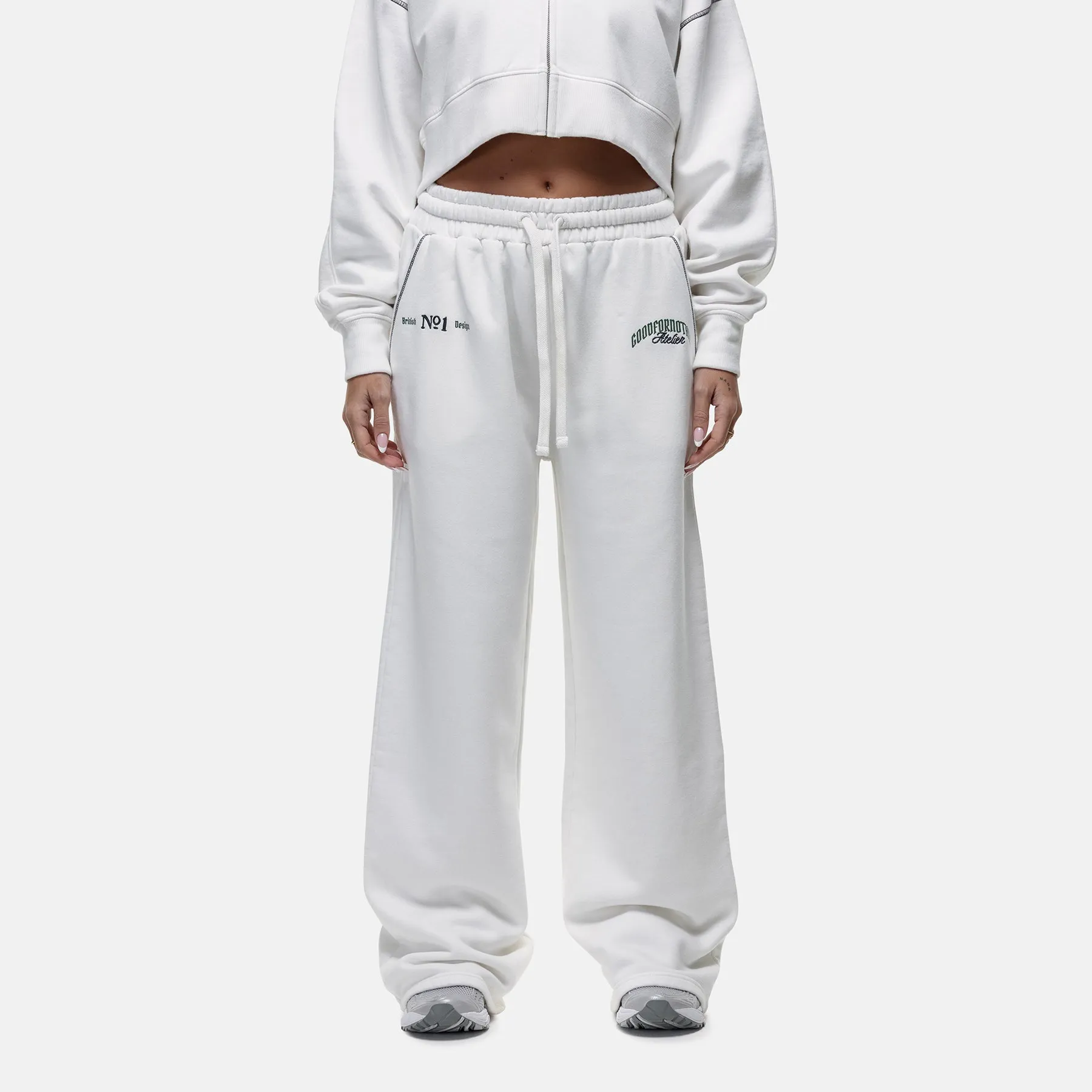 Antiquity Off White Baggy Jogger sold by Good For Nothing Clothing