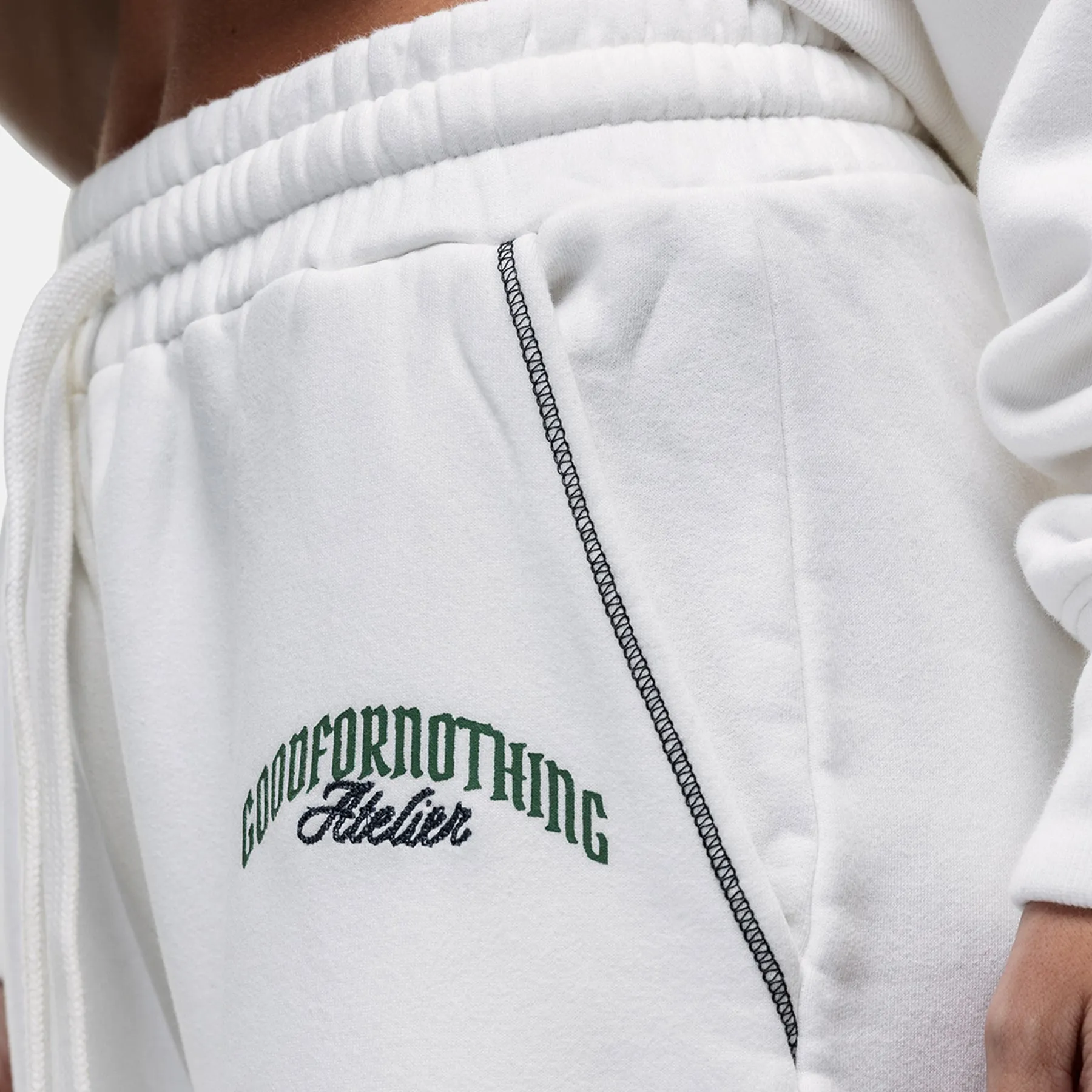 Antiquity Off White Baggy Jogger sold by Good For Nothing Clothing product image thumbnail 4