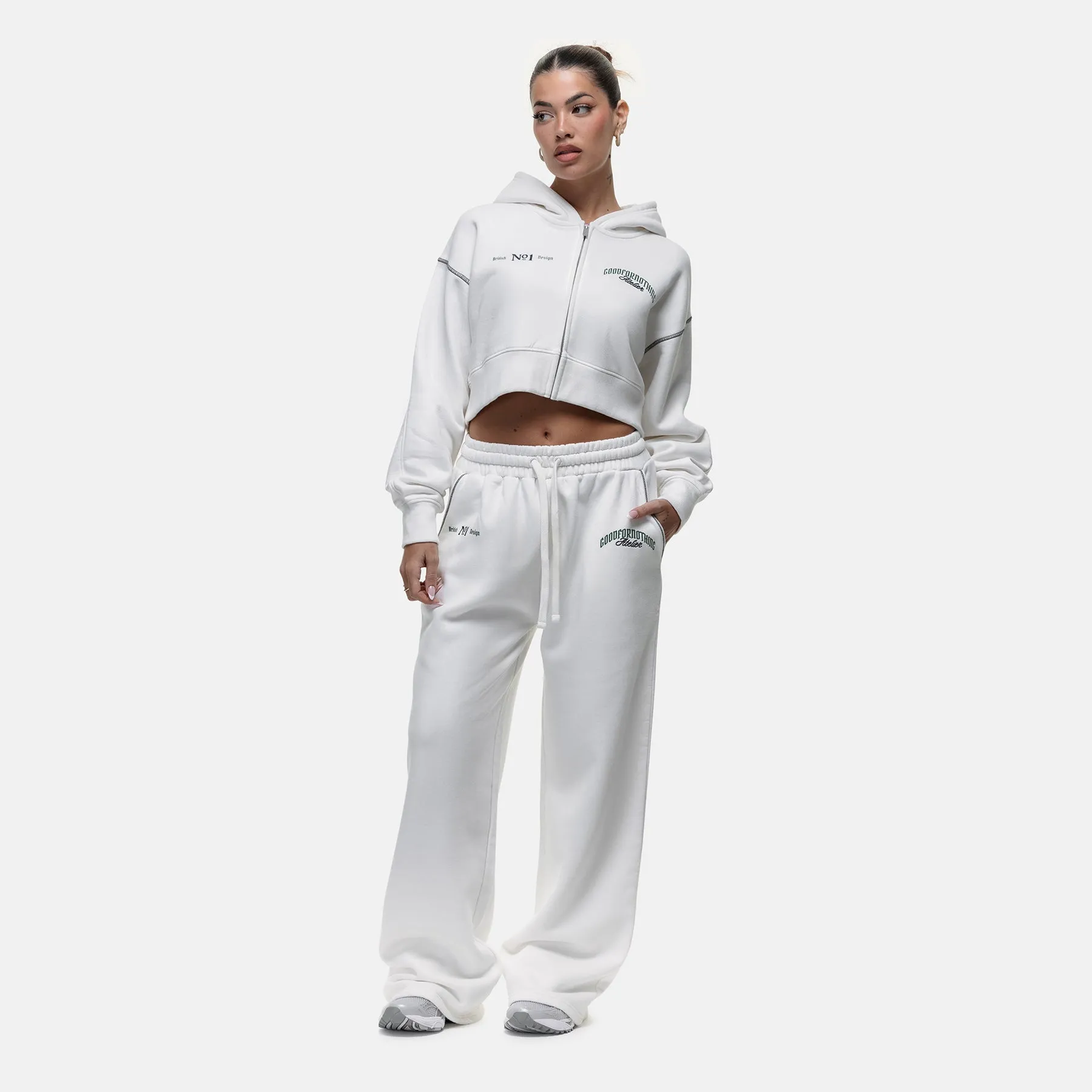 Antiquity Off White Baggy Jogger sold by Good For Nothing Clothing product image thumbnail 5