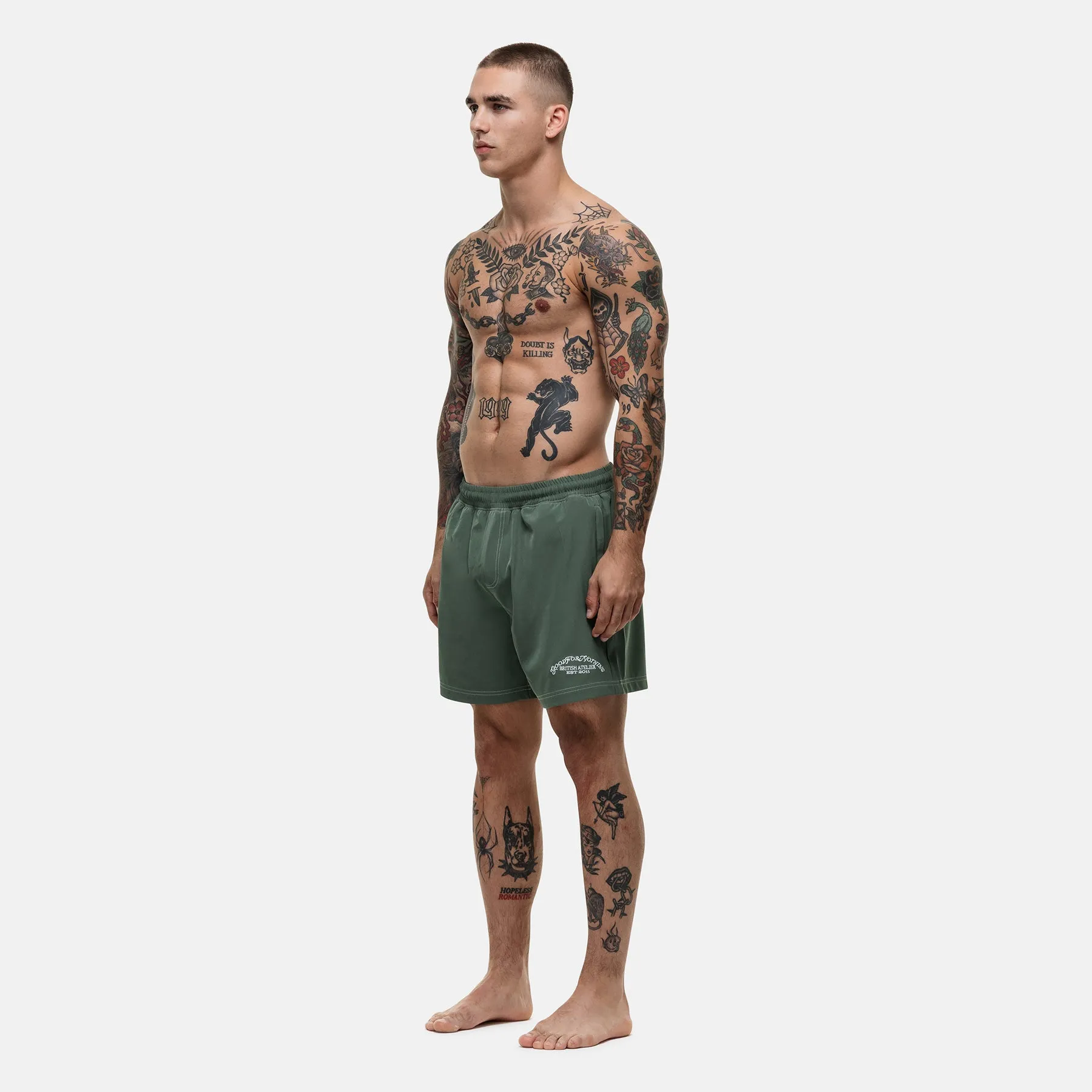 Atelier Green Swim Shorts sold by Good for Nothing product image thumbnail 5