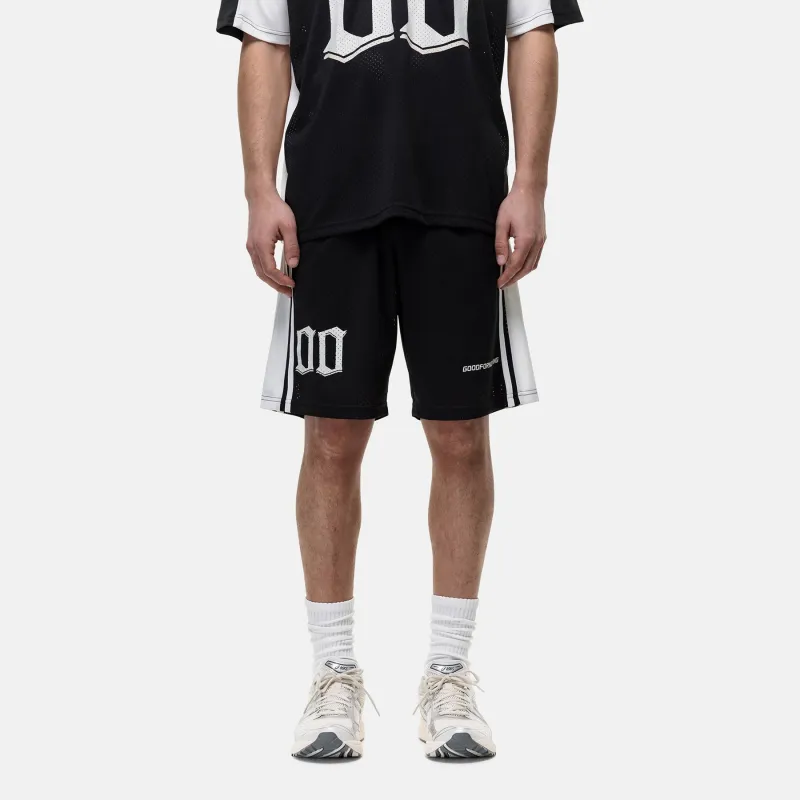 Mesh Jersey Black Shorts sold by Good For Nothing Clothing
