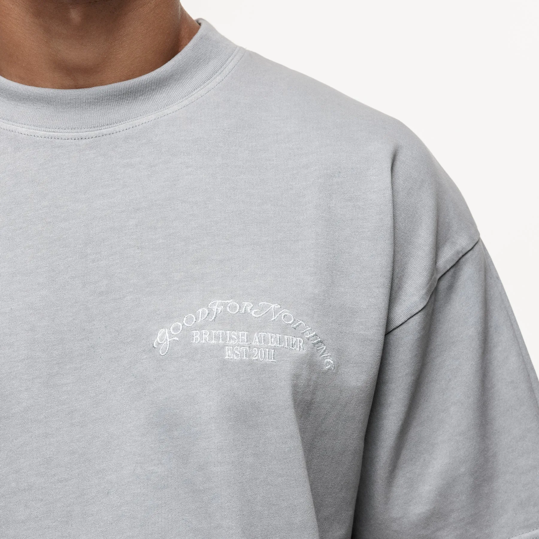 Abrade Grey Sprayed T-shirt sold by Good For Nothing Clothing product image thumbnail 3