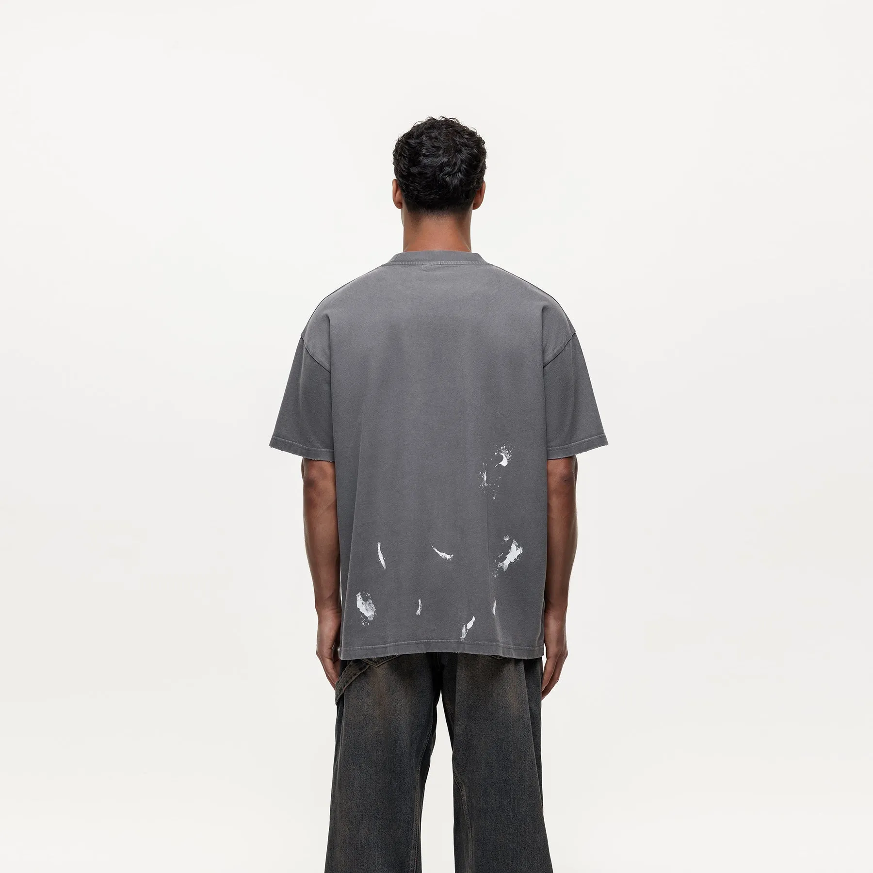 Abrade Taupe Sprayed T-shirt sold by Good For Nothing Clothing product image thumbnail 3