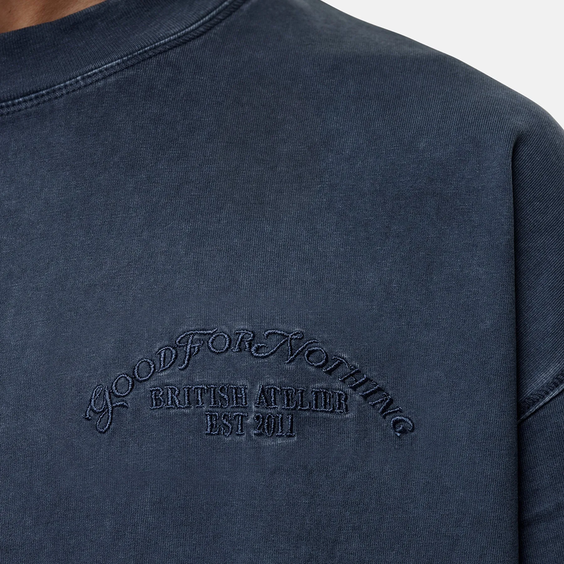 Vintage Blue Wash T-shirt sold by Good for Nothing product image thumbnail 2