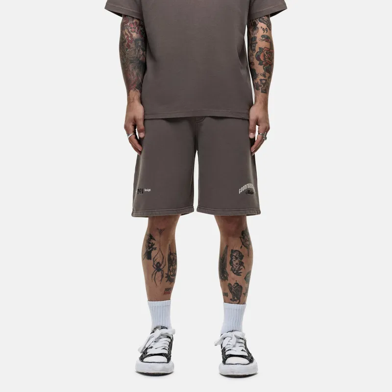 Antiquity Washed Taupe Shorts sold by Good For Nothing Clothing