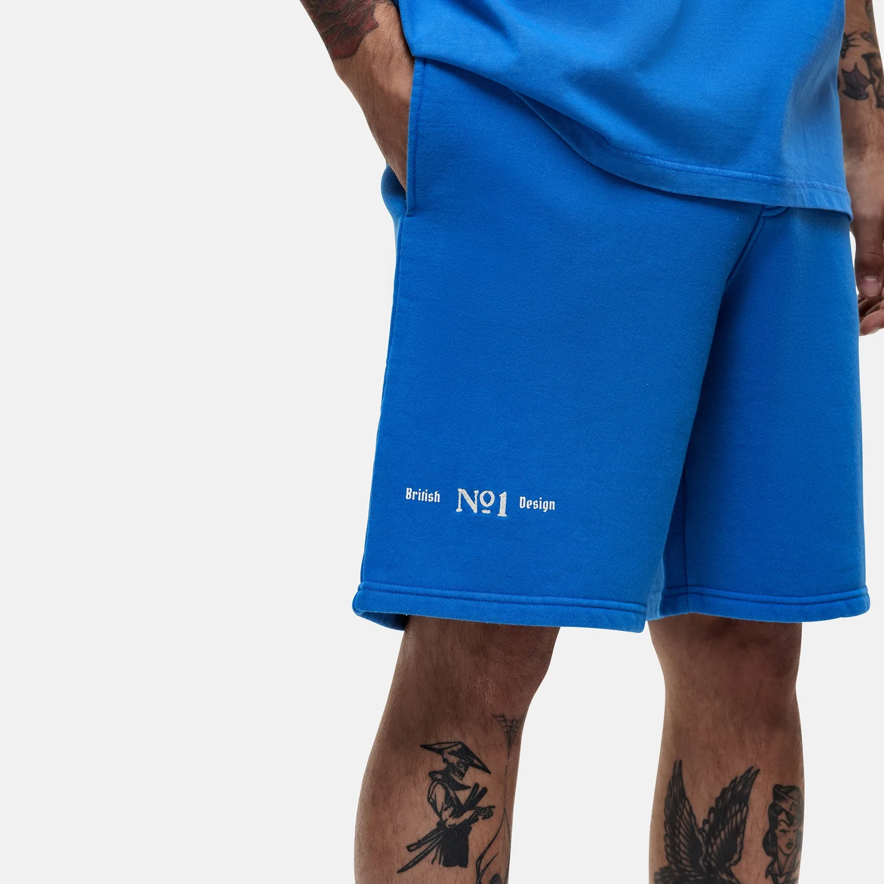 Antiquity Washed Blue Shorts sold by Good For Nothing Clothing product image thumbnail 4