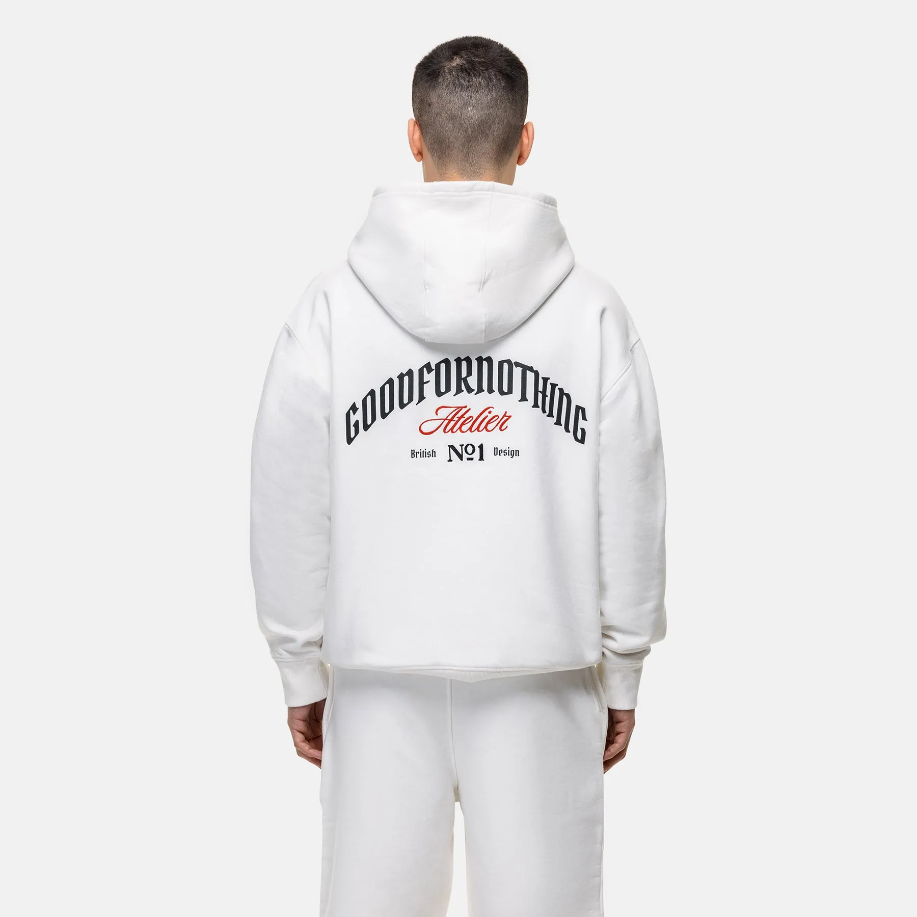 Antiquity Off White Vintage Hoodie sold by Good for Nothing product image thumbnail 2