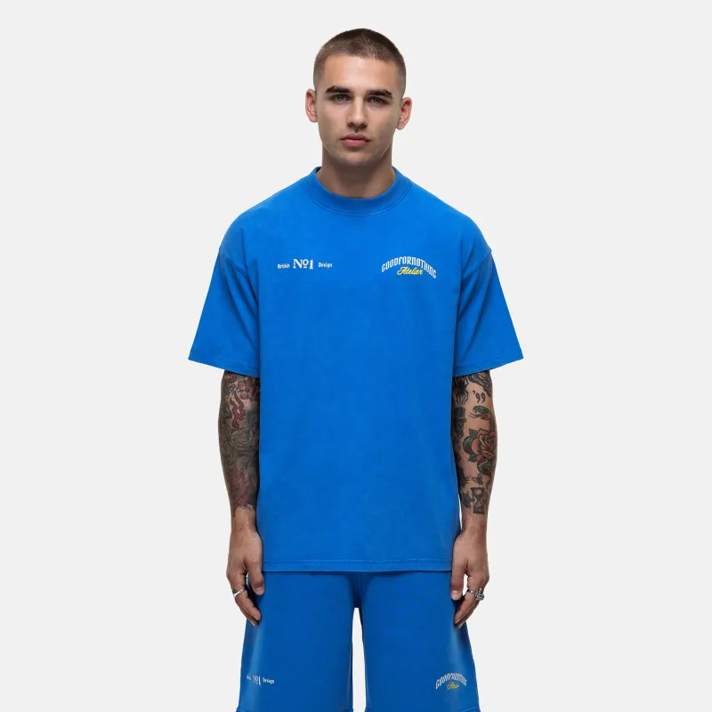 Antiquity Washed Blue T-shirt sold by Good For Nothing Clothing