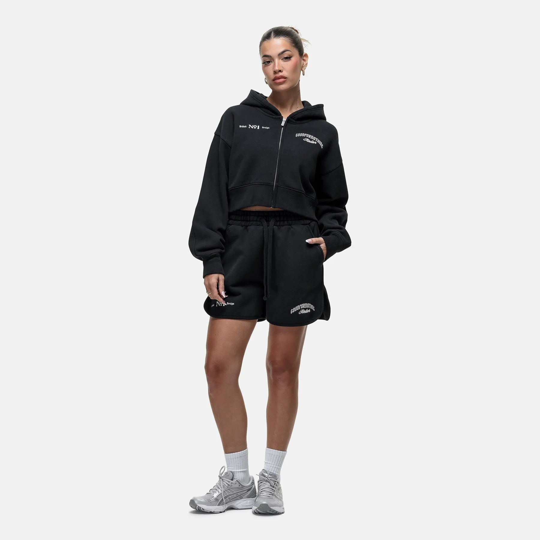 Antiquity Washed Black Shorts sold by Good for Nothing product image thumbnail 3