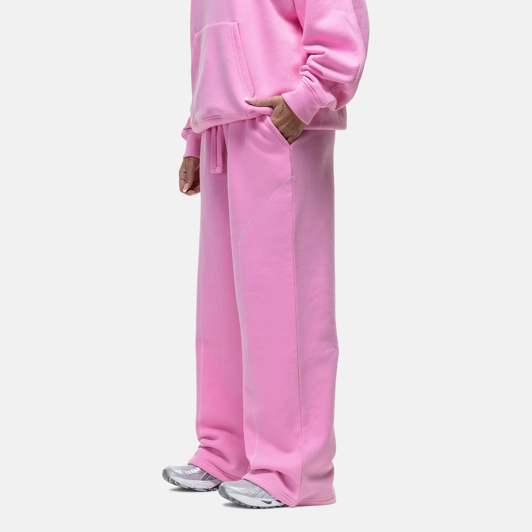 Overlock Washed Pink Sweatpant sold by Good For Nothing Clothing product image thumbnail 2