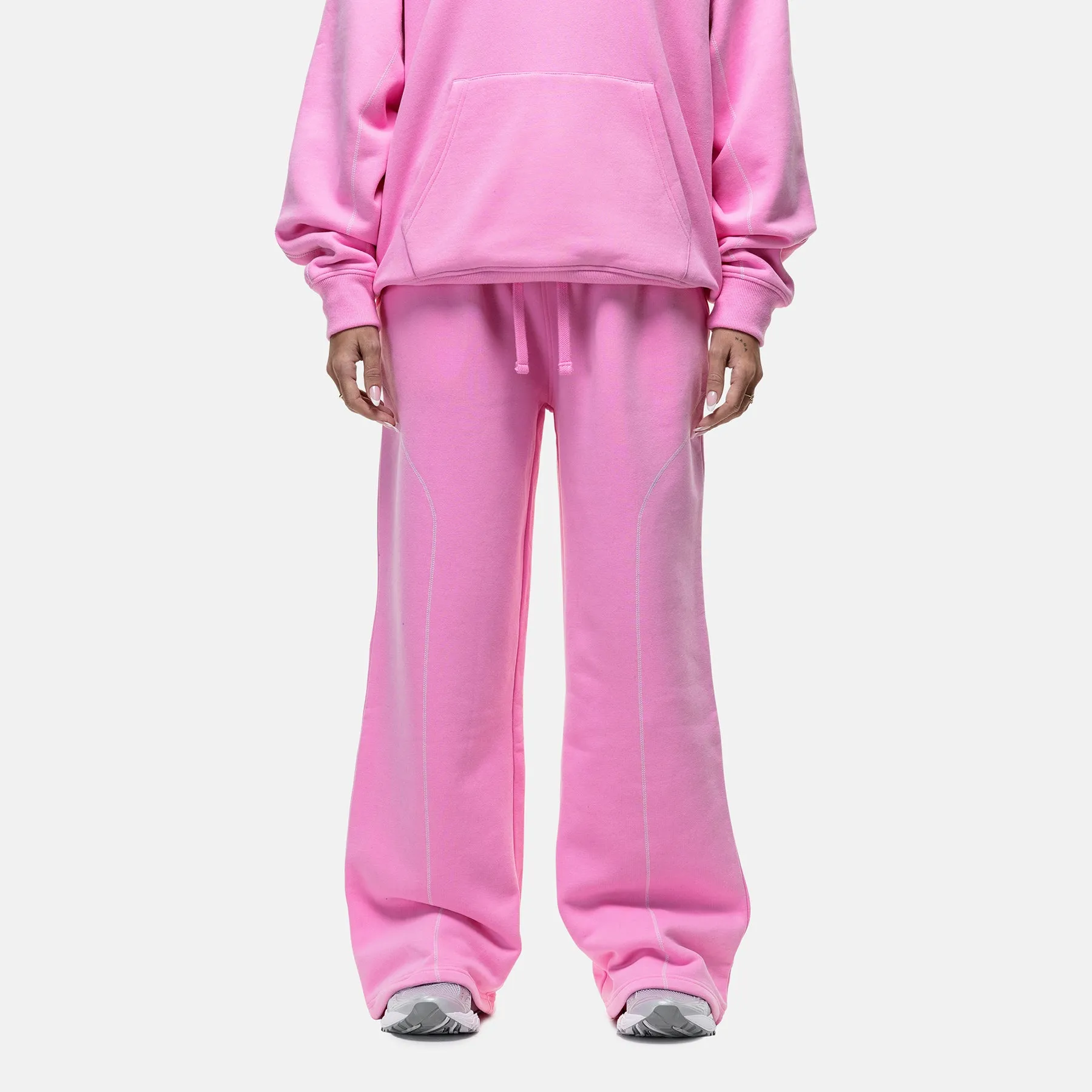 Overlock Washed Pink Sweatpant sold by Good For Nothing Clothing