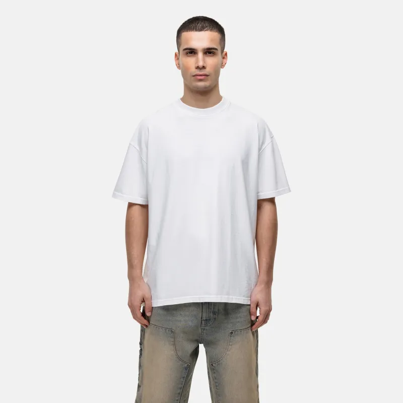 Overlock Optic White T-shirt sold by Good For Nothing Clothing