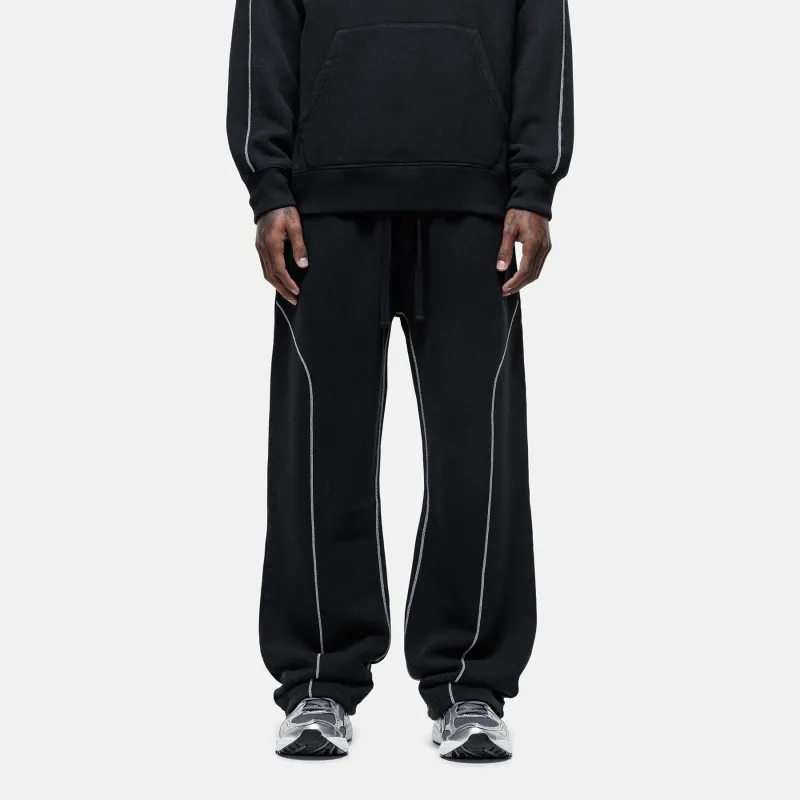 Overlock Washed Black Sweatpants sold by Good For Nothing Clothing