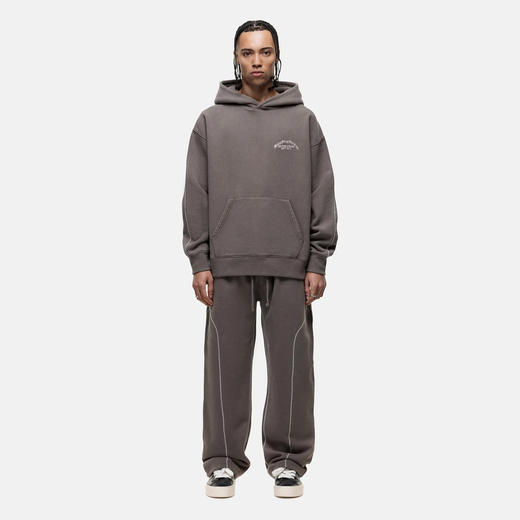 Overlock Washed Taupe Jogger sold by Good for Nothing product image thumbnail 3