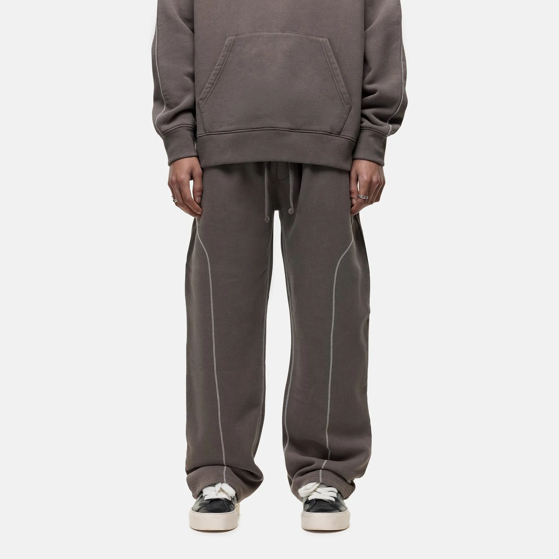 Overlock Washed Taupe Jogger sold by Good for Nothing
